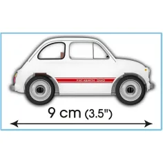 imagen de COBI: Fiat Abarth 595 juego de construcción (24524) 4