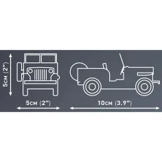 imagen de COBI: Jeep Willys CJ-2A juego de construcción (24517) 3
