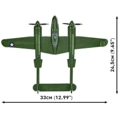 imagen de COBI: Lockheed P-38 Lightning avión de construcción (5882) 4