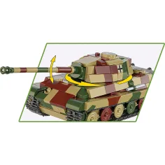 imagen de COBI: Pz.Kpfw. VI B Tiger II „Tigre Real” juego de construcción (2732) 3