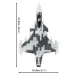 imagen de COBI: SAAB JAS 39 Gripen E avión de construcción (5820) 8