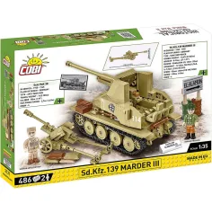 imagen de COBI: tanque Sd.Kfz. 139 Marder III (3131) 6
