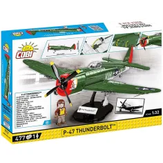 imagen de COBI: WW II P-47 Thunderbolt juego de construcción (5737) 6
