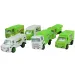 imagen de Coche Ecológico: Set de 6 camiones de recogida de residuos 8