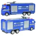 imagen de Coches de Policía: Camión policial de ruedas de lenticular en varias versiones 19cm 3