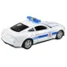 imagen de Coches de Policía: Coche de policía de metal con retroceso en varias versiones 11cm 1ud 9