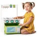 imagen de Cocina de juguete de madera y silla pequeña 2 en 1 - Woodyland 2