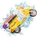 imagen de Colchón inflable Jumbo Retro moto 113x183cm - Mondo Toys 2