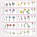imagen de Colección de flores de hilo MAX 1. serie varios 3