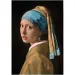 imagen de Colección Museo: Johannes Vermeer - Chica con pendiente de perla puzzle de 1000 piezas con póster - Clementoni 2