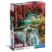Colorida cascada tailandesa de 1000 piezas con póster - Clementoni