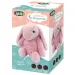 imagen de Conejito de peluche proyector rosa 25x27x19cm 1