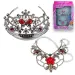 imagen de Conjunto de belleza de princesa con tiara y collar 1