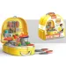 Conjunto de cocina mini Little Chef en mochila portátil de 26 piezas