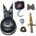 Conjunto de equipo de pirata de 6 piezas