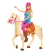 imagen de Conjunto de equitación de Barbie con muñeca - Mattel 2