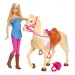 imagen de Conjunto de equitación de Barbie con muñeca - Mattel 4