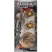 Conjunto de espada medieval con escudo y protectores de manos de 4 piezas