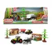 imagen de Conjunto de establo de granja con tractor de 7 piezas 2