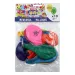 Conjunto de globos de cumpleaños coloridos 10 unidades