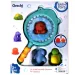 imagen de Conjunto de juego de baño con red de pesca y animales que salpican 2
