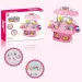 Conjunto de juego de mostrador de postres con funciones