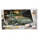 Conjunto de juego militar Combat Force 9 con helicóptero y accesorios