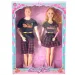 Conjunto de muñecas de moda Nicky y Alex