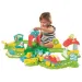 imagen de Conjunto de pequeño tren interactivo colorido con accesorios de granja 3