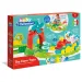 imagen de Conjunto de pequeño tren interactivo colorido con accesorios de granja 1