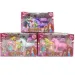 Conjunto de unicornio con princesas en varias versiones