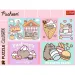 imagen de Conoce a Pusheen el gato 4x250 piezas puzzle - Trefl 2
