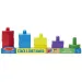 imagen de Constructor de torres de formas de madera - Melissa & Doug 1