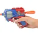 imagen de Cool Soft Bullet Gun: Arma de dardos de espuma de tamaño pequeño con balas en color azul-rojo de 14 cm 4
