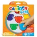 Crayones Baby Teddy en forma de oso 6 unidades - Carioca