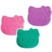 imagen de Craze Inkee: Formas de bomba de baño veganas - Hello Kitty con aroma a algodón de azúcar 3 unidades 2
