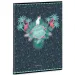 Cuaderno de anillas cuadrado Pink Flamingo A/4