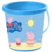 Cubeta de arena con estampado de Peppa cerdita - Mondo Toys