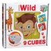 Cubo de cuentos de animales 9 piezas