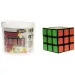 Cubo mágico 3x3 en recipiente de almacenamiento