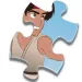 imagen de David y Goliat puzzle de suelo de 48 piezas 60x90cm 2