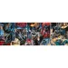 imagen de DC Comics: Puzzle panorámico de Batman en acción de 1000 piezas - Clementoni 2