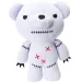 imagen de Deddy Bear Hank en ataúd de peluche, 4. serie, 30 cm - Hexbear 3