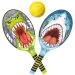 imagen de Deep Sea Overlord vs Jungle King set de tenis con dos pelotas 2