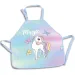 Delantal de unicornio mágico St.Right con diseño de unicornio