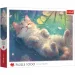 Descanso perfecto de los gatos puzzle de 1000 piezas - Trefl
