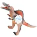 imagen de Dino World: Figura de dinosaurio Spinosaurus de material vinílico que emite sonido con relleno de algodón de 35 cm 1