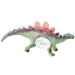 imagen de Dino World: Figura de dinosaurio Stegosaurus de material vinílico que emite sonido con relleno de algodón de 35 cm 2