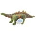 imagen de Dino World: Figura de dinosaurio Stegosaurus de material vinílico que emite sonido con relleno de algodón de 35cm 1