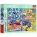 imagen de Disney: Maravilloso puzzle de Stitch 4x250 piezas - Trefl 1